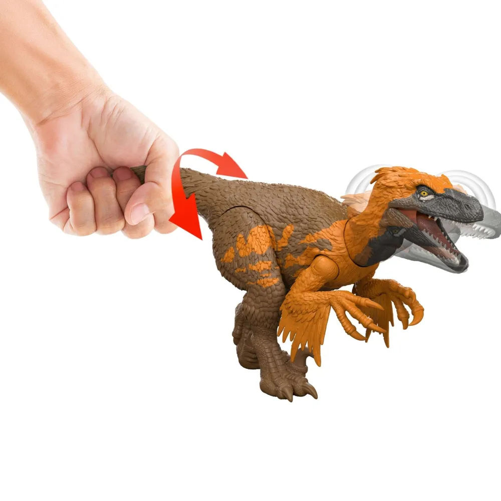 Mattel Canada Inc. JURASSIC WORLD Wild Rorar Utahraptor New