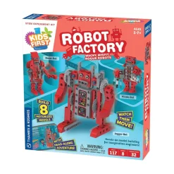 Thames & Kosmos Kids First Robot Factory Wacky Misfit Rogue Robots New