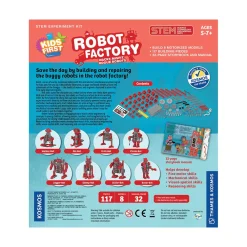 Thames & Kosmos Kids First Robot Factory Wacky Misfit Rogue Robots New