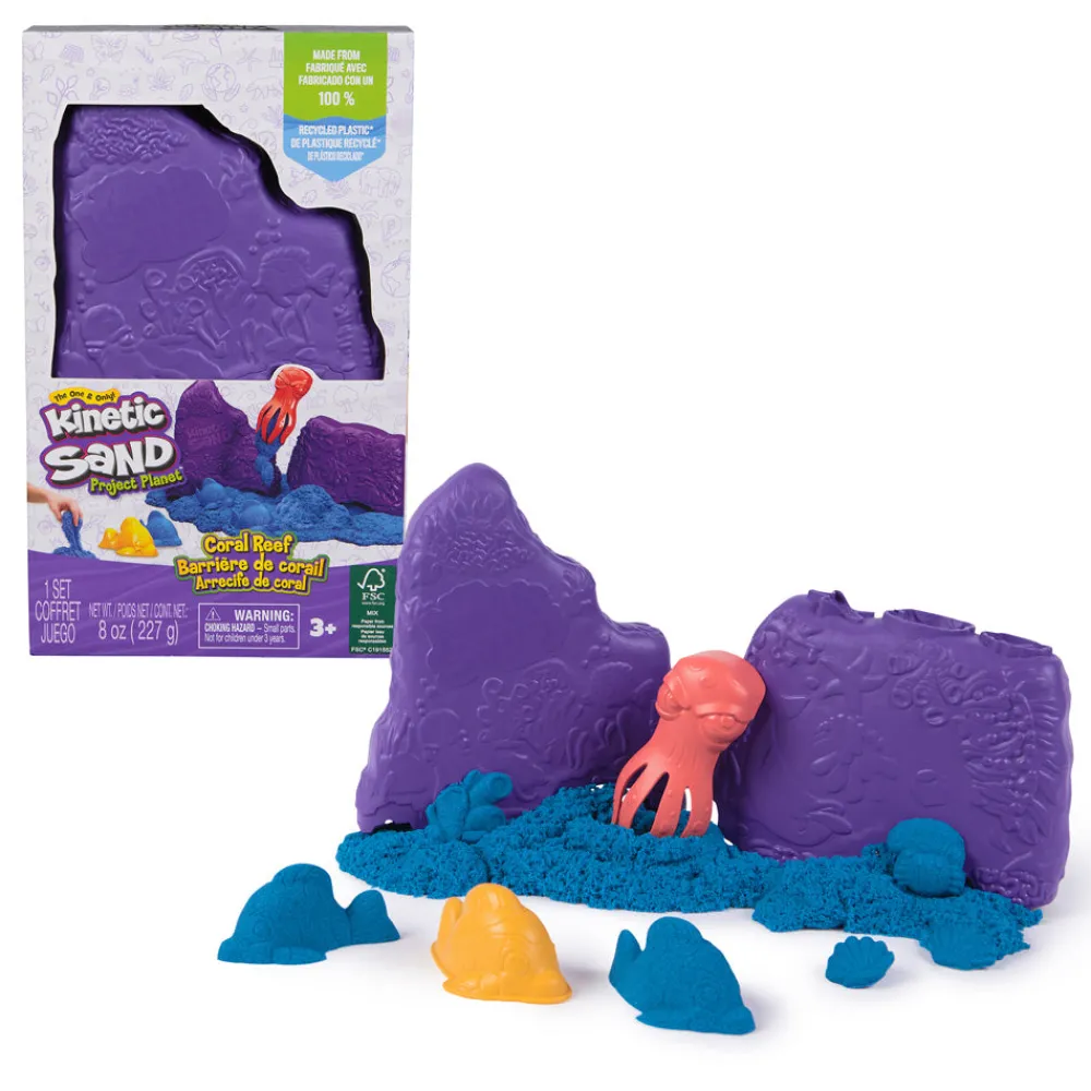 Kinetic Sand Coral Reef Hideout Fashion