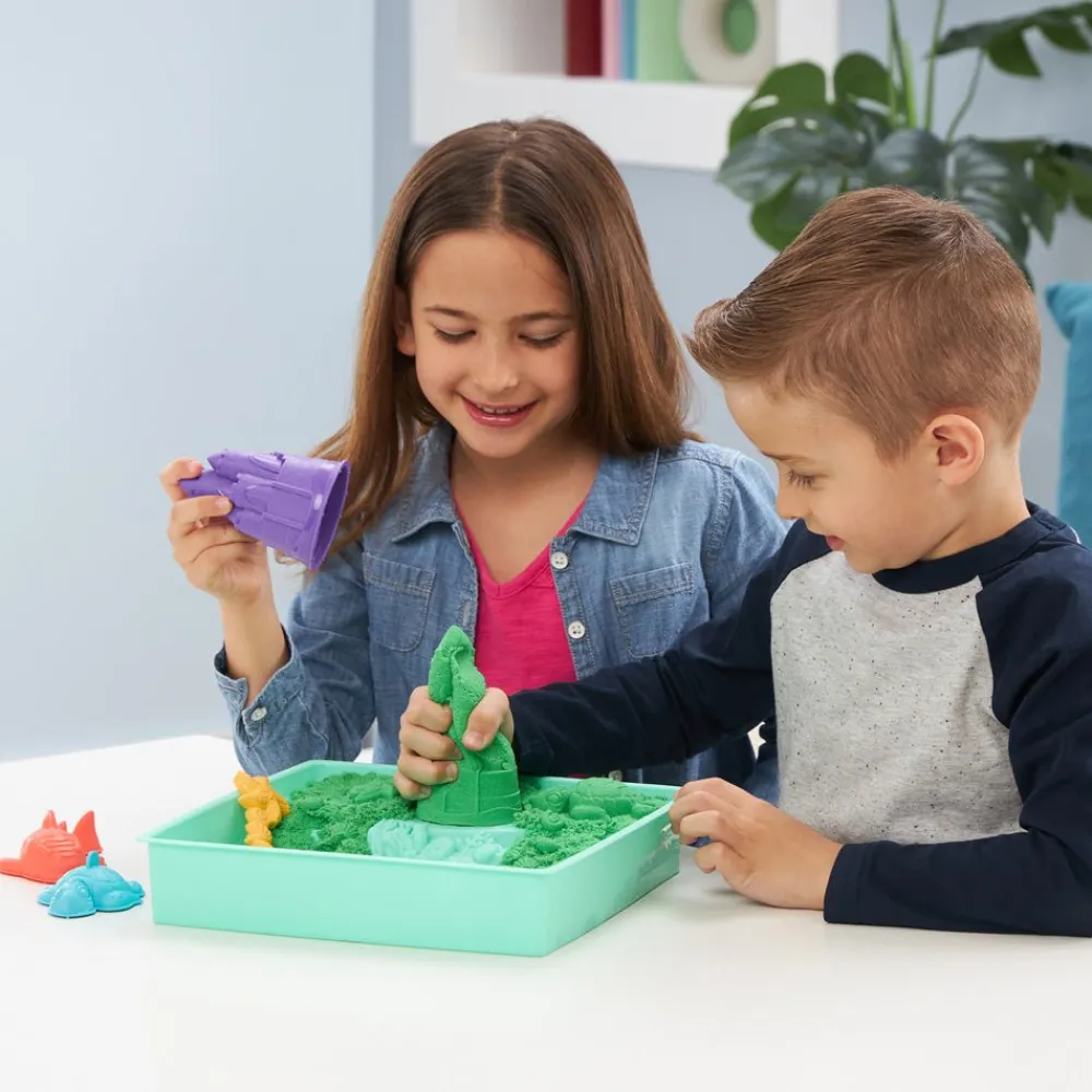 Spin Master Ltd. Kinetic Sand Sandbox Set Hot