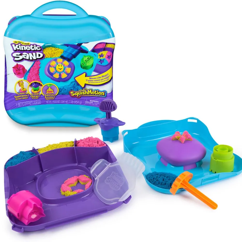 Spin Master Ltd. Kinetic Sand Squishmotion Playset Hot