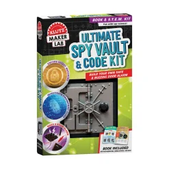 Scholastic Canada Ltd. Klutz Maker Lab Ultimate Spy Vault & Code Kit Fashion