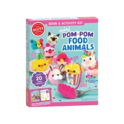 Scholastic Canada Ltd. Klutz Mini Pom-Pom Food Animals Hot