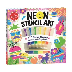Scholastic Canada Ltd. Klutz Neon Stencil Art Discount