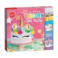 Scholastic Canada Ltd. Klutz Sew Your Own Unicorn Cake Pillow Outlet