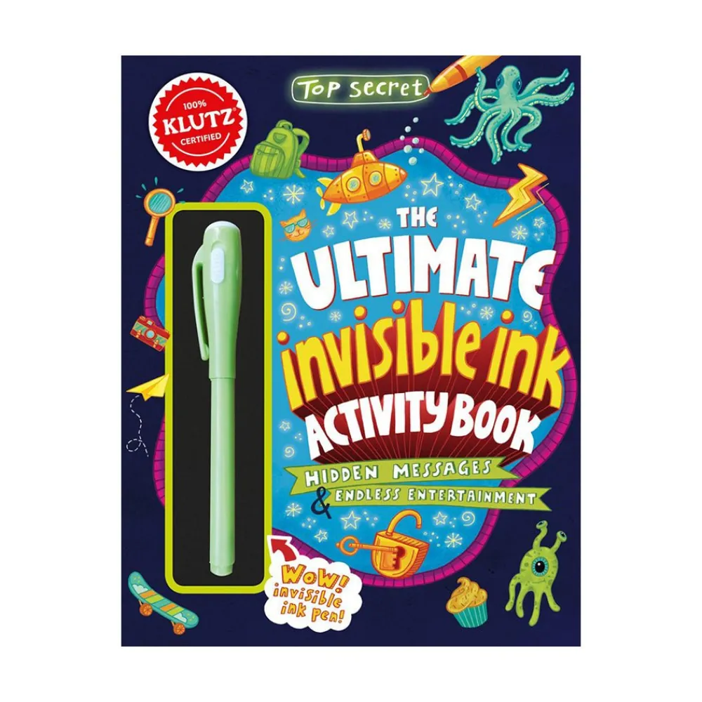 Scholastic Canada Ltd. Klutz Top Secret: Ultimate Invisible Ink Activity Sale