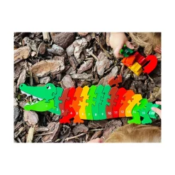 Lanka Kade Crocodile 1-25 Wooden Jigsaw Puzzle Discount