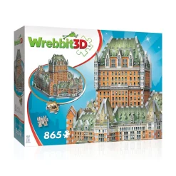 Wrebbit Le Château Frontenac 3D Jigsaw Puzzle (865-Piece) Clearance