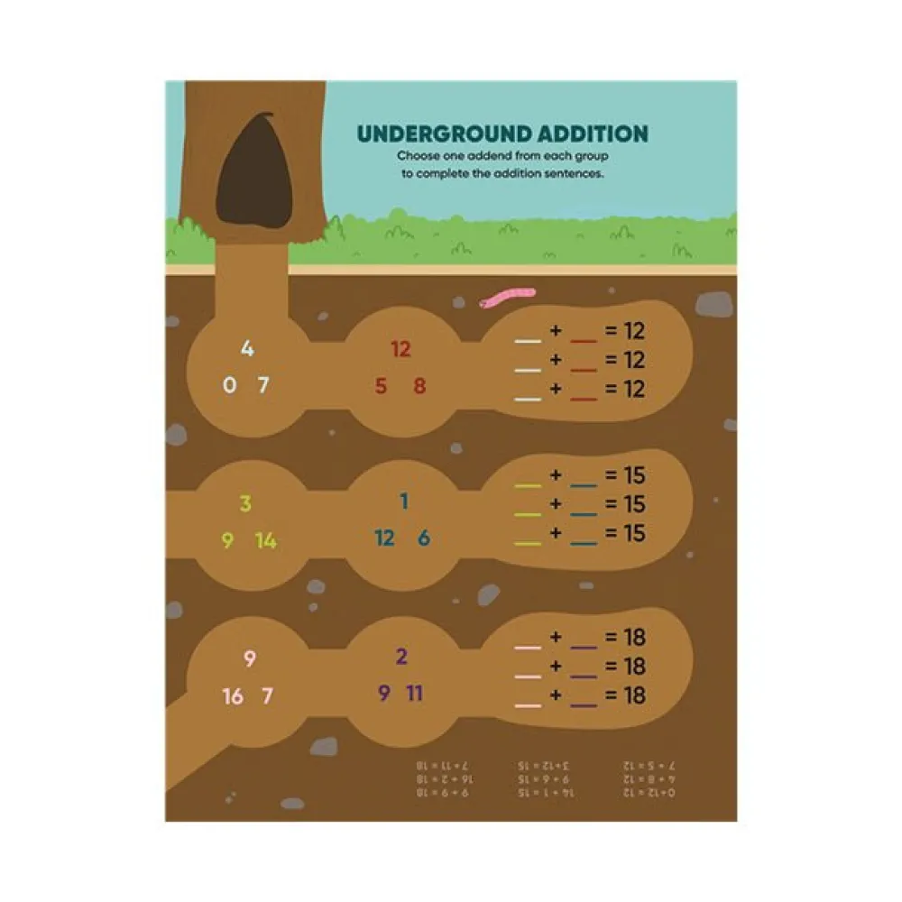 Hachette Book Group Learn by Sticker: Addition and Subtraction New