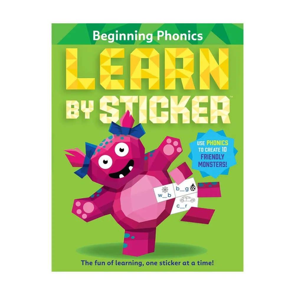 Hachette Book Group Learn by Sticker: Beginning Phonics Sale
