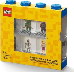 LEGO - 8 Minifigure Display Case Bright Blue Fashion