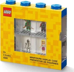LEGO - 8 Minifigure Display Case Bright Blue Fashion