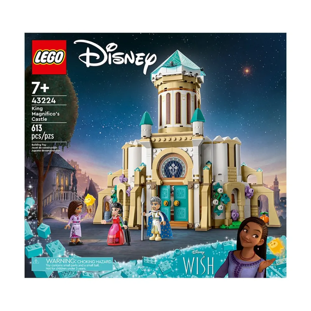 LEGO ® ǀ Disney King Magnifico’s Castle 43224 Building Toy Set (613 Pieces) Discount