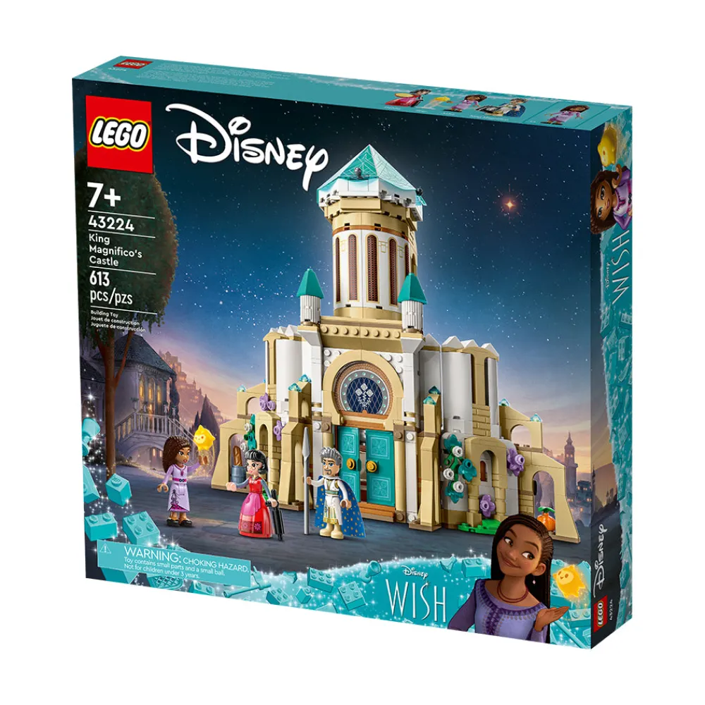 LEGO ® ǀ Disney King Magnifico’s Castle 43224 Building Toy Set (613 Pieces) Discount