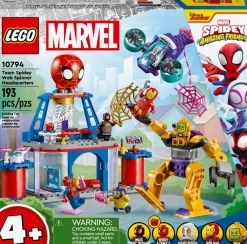 Lego Canada Inc. LEGO® 4+ Team Spidey Web Spinner Headquarters 10794 Outlet
