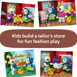 LEGO ® Animal Crossing™ Able Sisters Clothing 77055 Hot