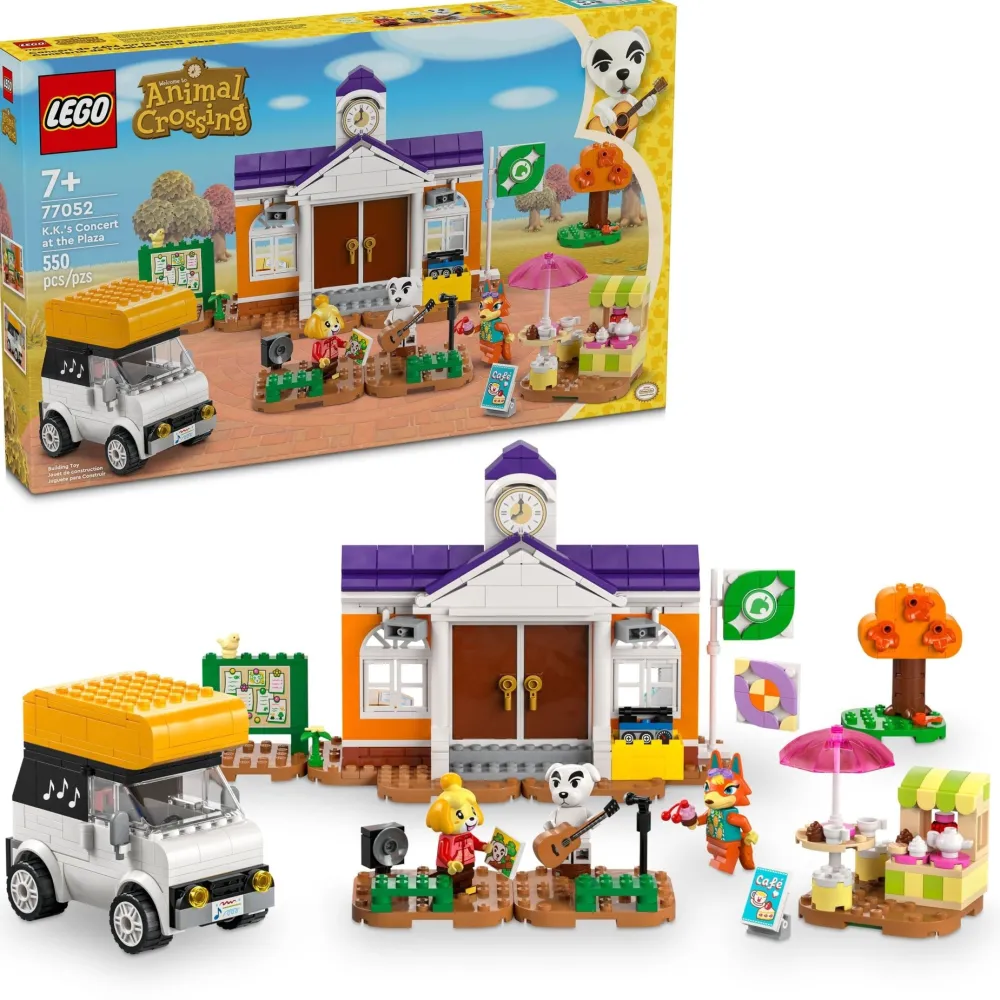 LEGO ® Animal Crossing™ K.K.’s Concert at the Plaza Toy 77052 New