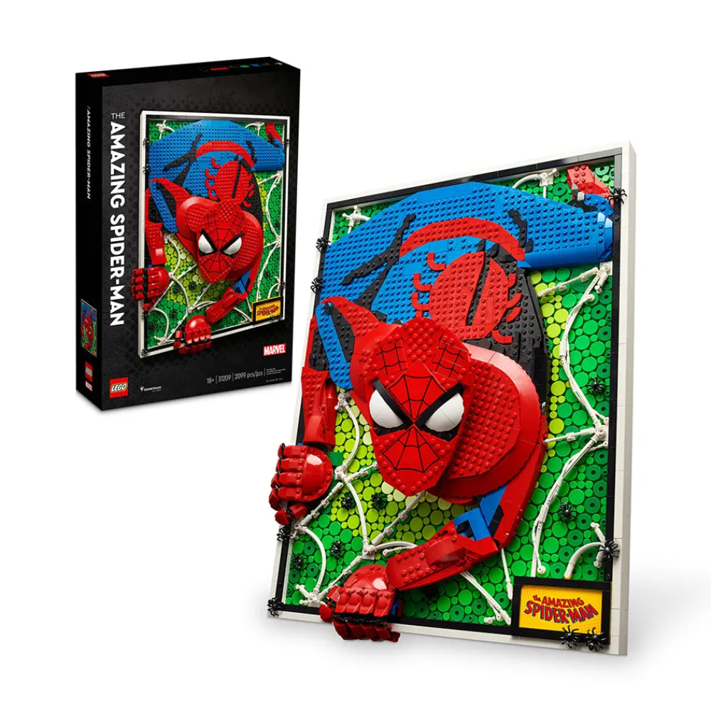 LEGO ® Art The Amazing Spider-Man 31209 Building Kit (2,099 Pieces) Best