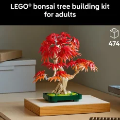 LEGO ® Botanicals Japanese Red Maple Bonsai Tree 10348 Best