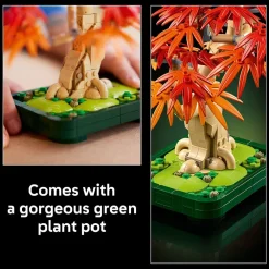 LEGO ® Botanicals Japanese Red Maple Bonsai Tree 10348 Best