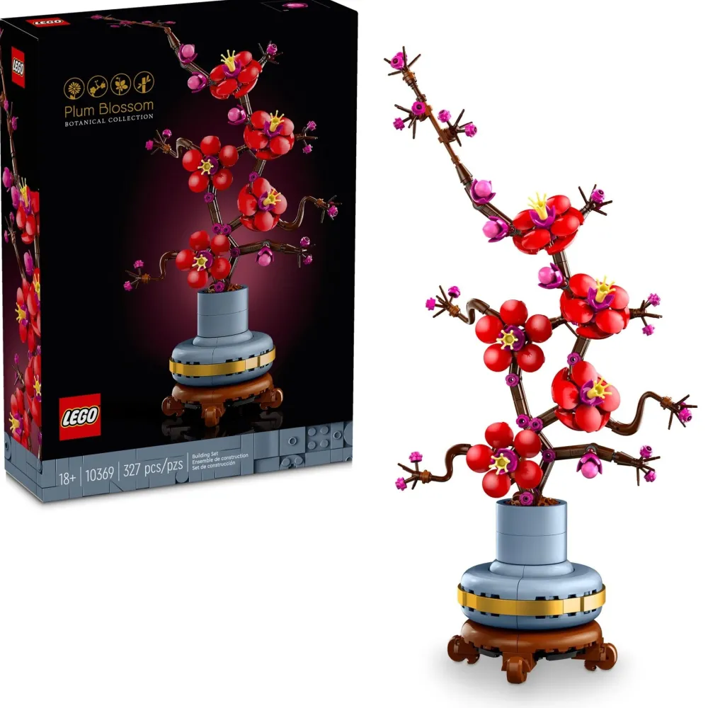 Lego Canada Inc. LEGO® Botanicals Plum Blossom Flower Decor Display Set 10369 Best