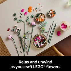 LEGO ® Botanicals Pretty Pink Flower Bouquet 10342 Discount