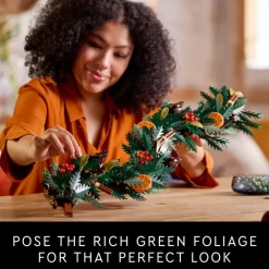 LEGO ® Botanicals Wreath-Making Kit, Holiday Home Decor Set 10340 Sale