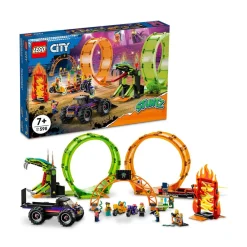 Lego Canada Inc. LEGO® City Double Loop Stunt Arena 60339 Building Kit (598 Pieces) Best