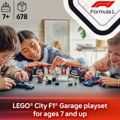 LEGO ® City F1® Garage & Mercedes-AMG & Alpine Cars 60444 Discount