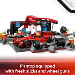 LEGO ® City F1® Pit Stop & Pit Crew with Ferrari Car 60443 Discount