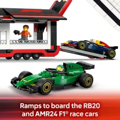 LEGO ® City F1® Truck with RB20 & AMR24 F1® Cars 60445 Discount
