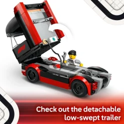 LEGO ® City F1® Truck with RB20 & AMR24 F1® Cars 60445 Discount