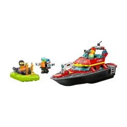 Lego Canada Inc. LEGO® City Fire Rescue Boat 60373 Building Toy Set (144 Pieces) Clearance