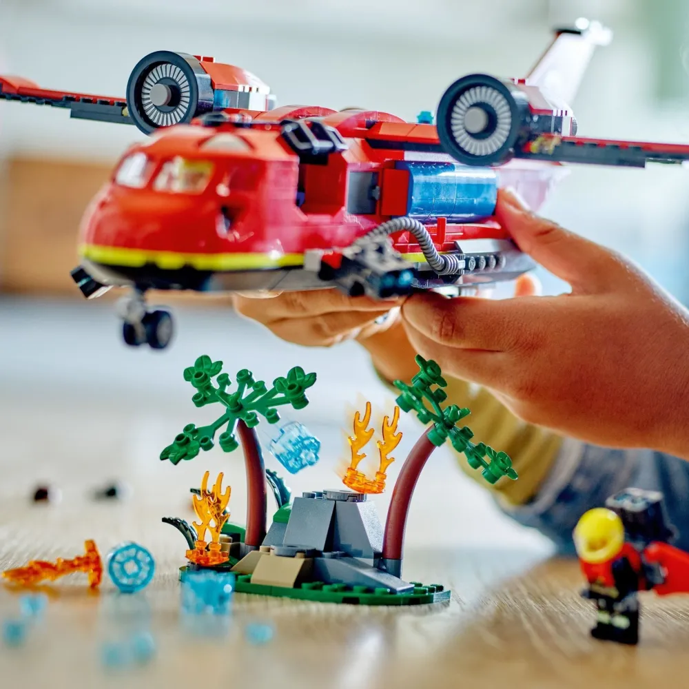 Lego Canada Inc. LEGO® City Fire Rescue Plane Building Toy Set 60413 Clearance