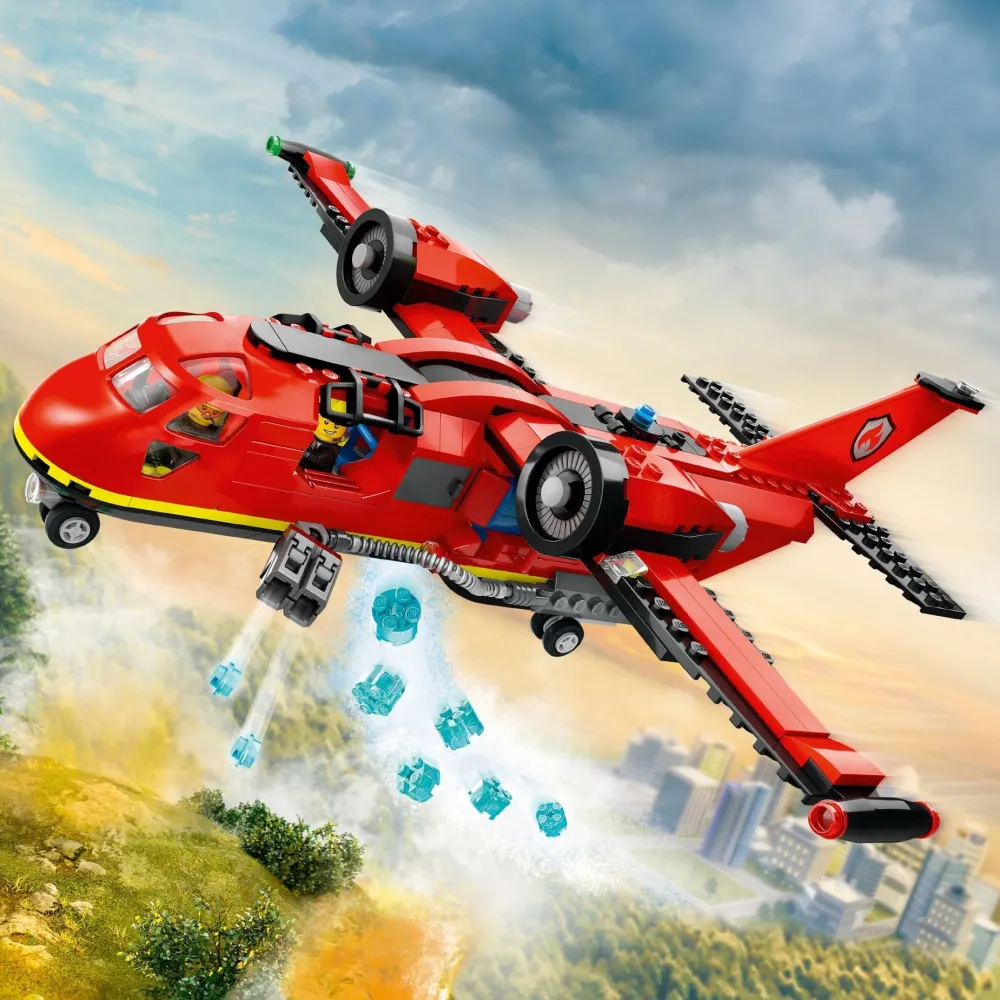 Lego Canada Inc. LEGO® City Fire Rescue Plane Building Toy Set 60413 Clearance