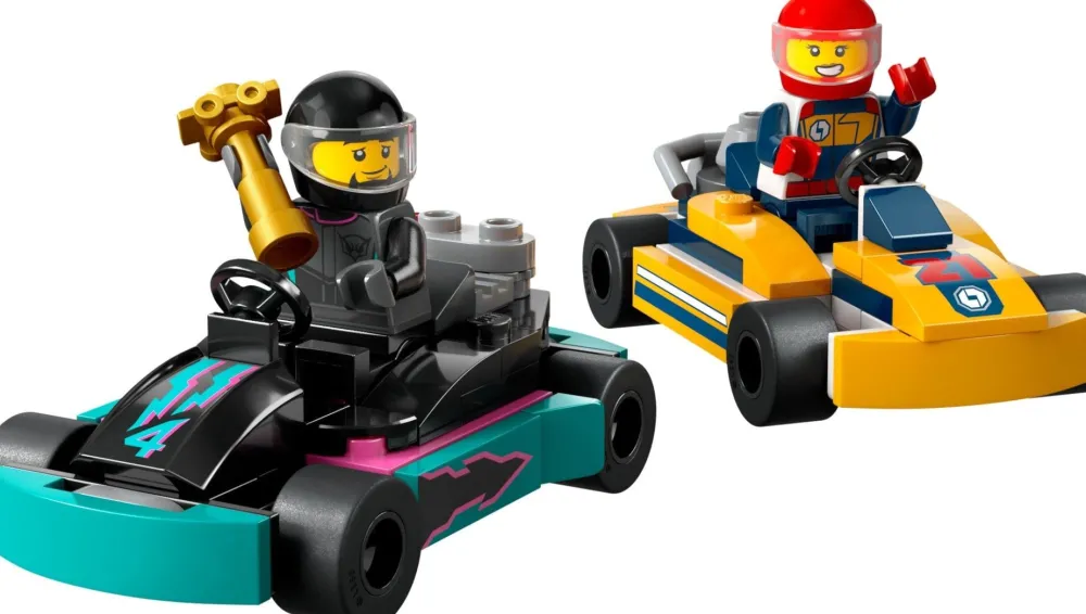 Lego Canada Inc. LEGO® City Go-Karts and Race Drivers Toy Set 60400 Best