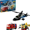 LEGO ® City Helicopter,Fire Truck & Submarine 60462 Fashion