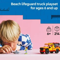 LEGO ® City Lifeguard Beach Rescue Truck 60453 New