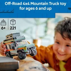 LEGO ® City Off-Road 4x4 Mountain Truck 60447 Sale