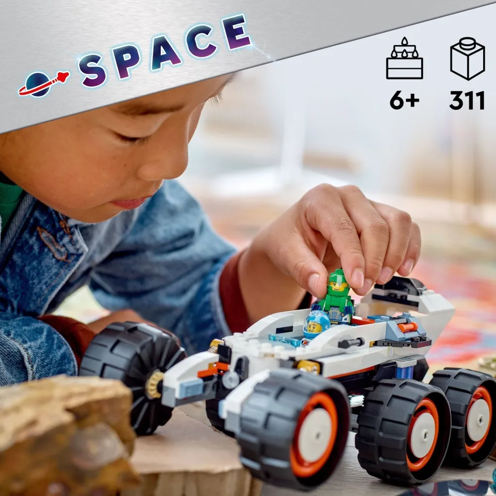 Lego Canada Inc. LEGO® City Space Explorer Rover and Alien Life 60431 Hot
