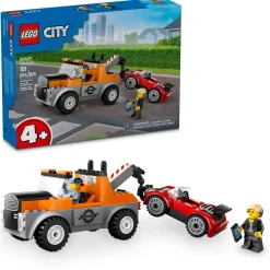 LEGO ® City Tow Truck and Sports Car Repair Toy Playset 60435 Discount