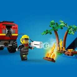 Lego Canada Inc. LEGO® City 4x4 Fire Truck with Rescue Boat Toy 60412 Best