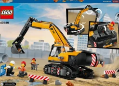 Lego Canada Inc. LEGO® City Yellow Construction Excavator Toy Digger 60420 New