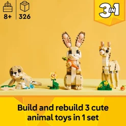 LEGO ® Creator 3in1 Cute Bunny 31162 Clearance