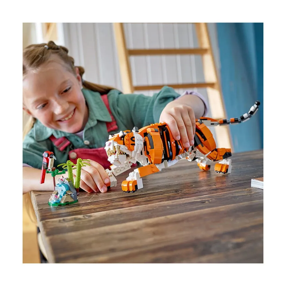 Lego Canada Inc. LEGO® Creator 3in1 Majestic Tiger 31129 Building Kit (755 Pieces) Hot