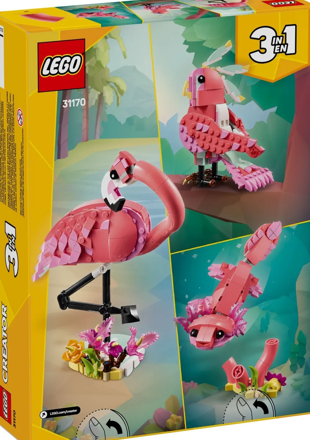 LEGO ® Creator Wild Animals: Pink Flamingo 31170 New