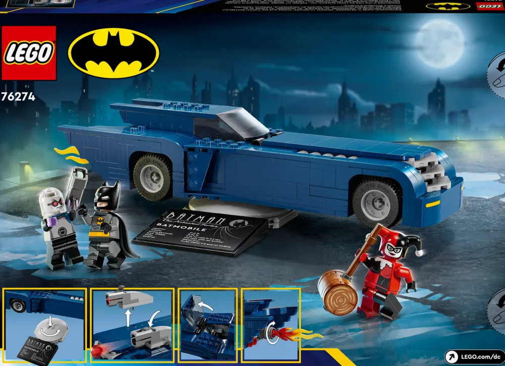 Lego Canada Inc. LEGO® DC Batman™: Batman with the Batmobile™ vs. Harley Quinn™ & Mr. Freeze™ 76274 Best