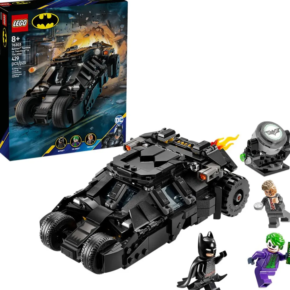 LEGO ® DC Batman Tumbler vs. Two-Face™ & The Joker™ 76303 New