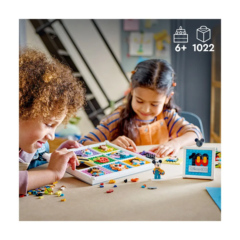 LEGO ® Disney 100 Years of Disney Animation Icons 43221 Building Toy Set (1,022 Pcs) New